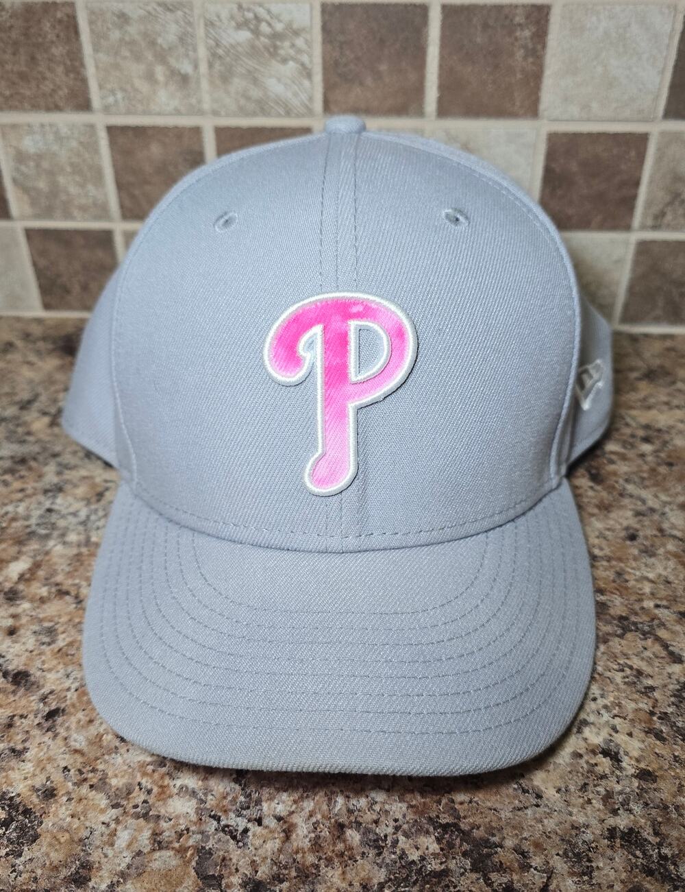 Philadelphia Phillies New Era Gray 2022 Mother's Day On-Field Fitted Hat- 7 5/8